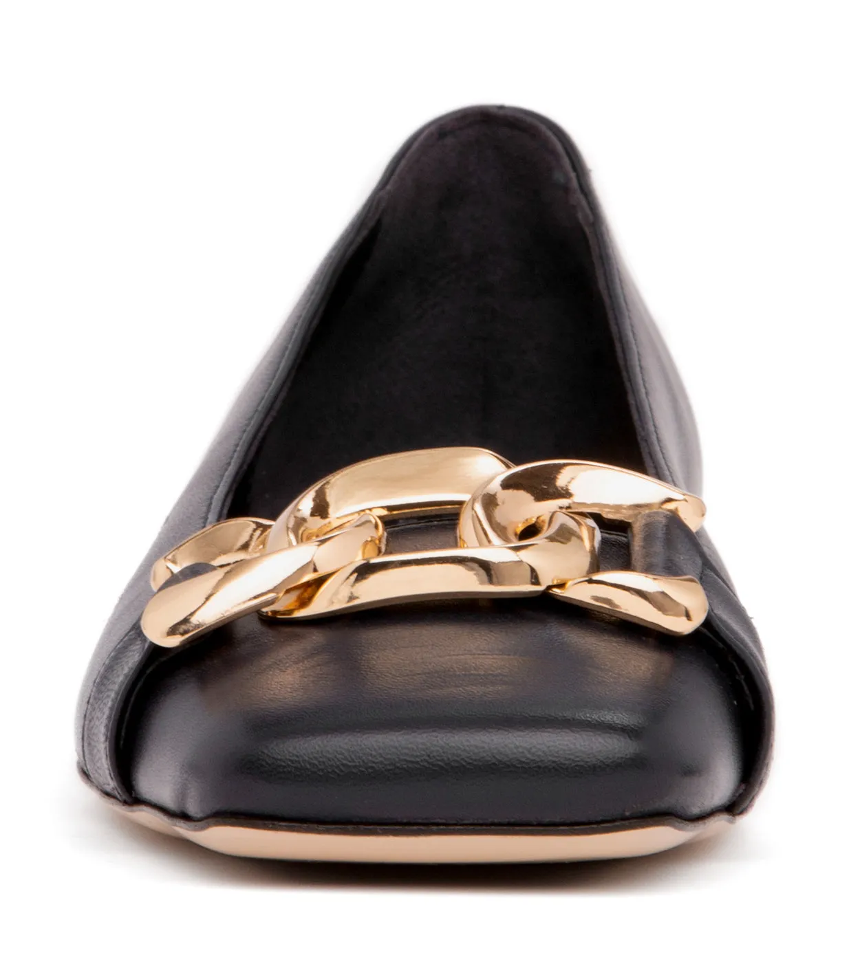 Giuly Leather Ballerina