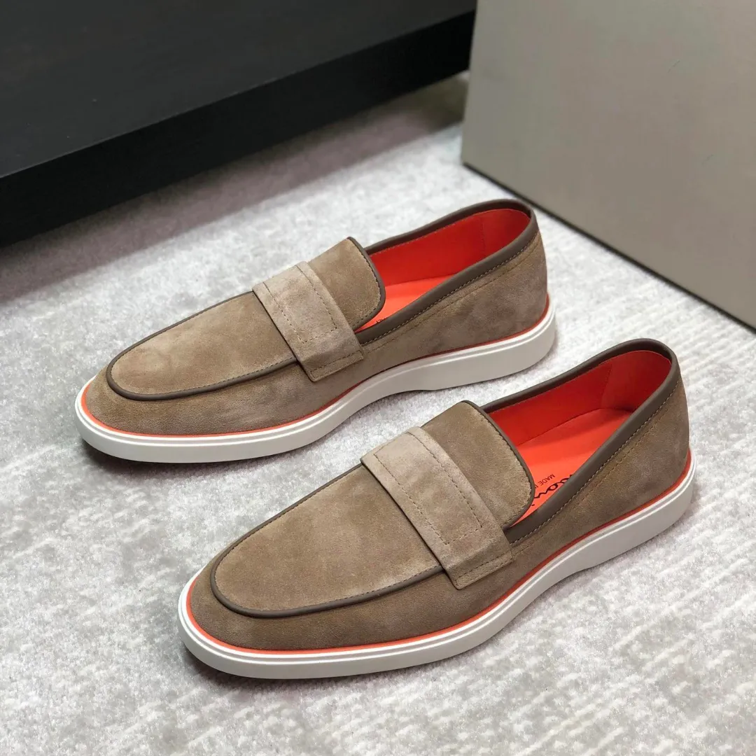 Lorenzo Men's Casual Suede Loafers